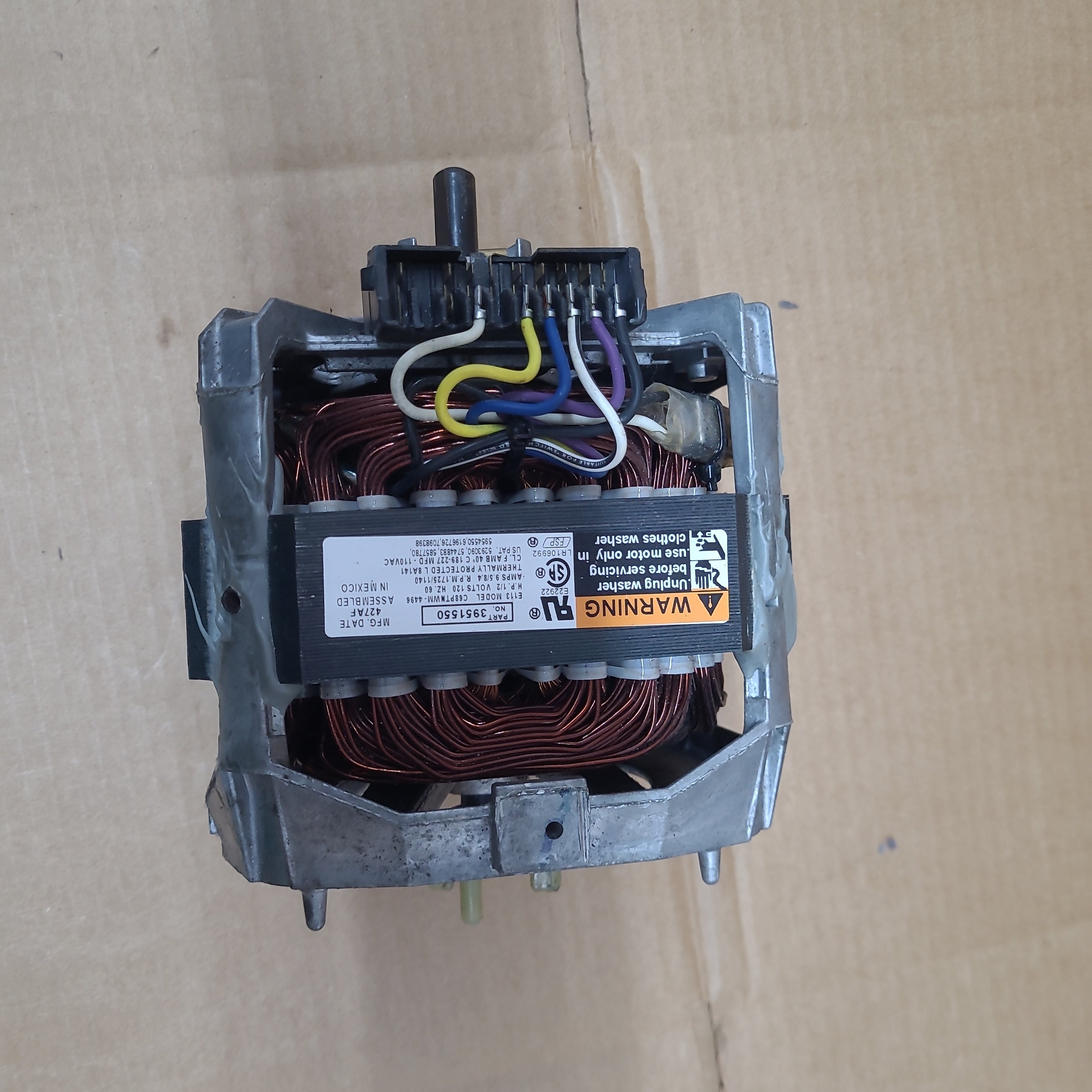 Whirlpool Washer Motor WP661600 Whirlpool Washer Motor WP661600